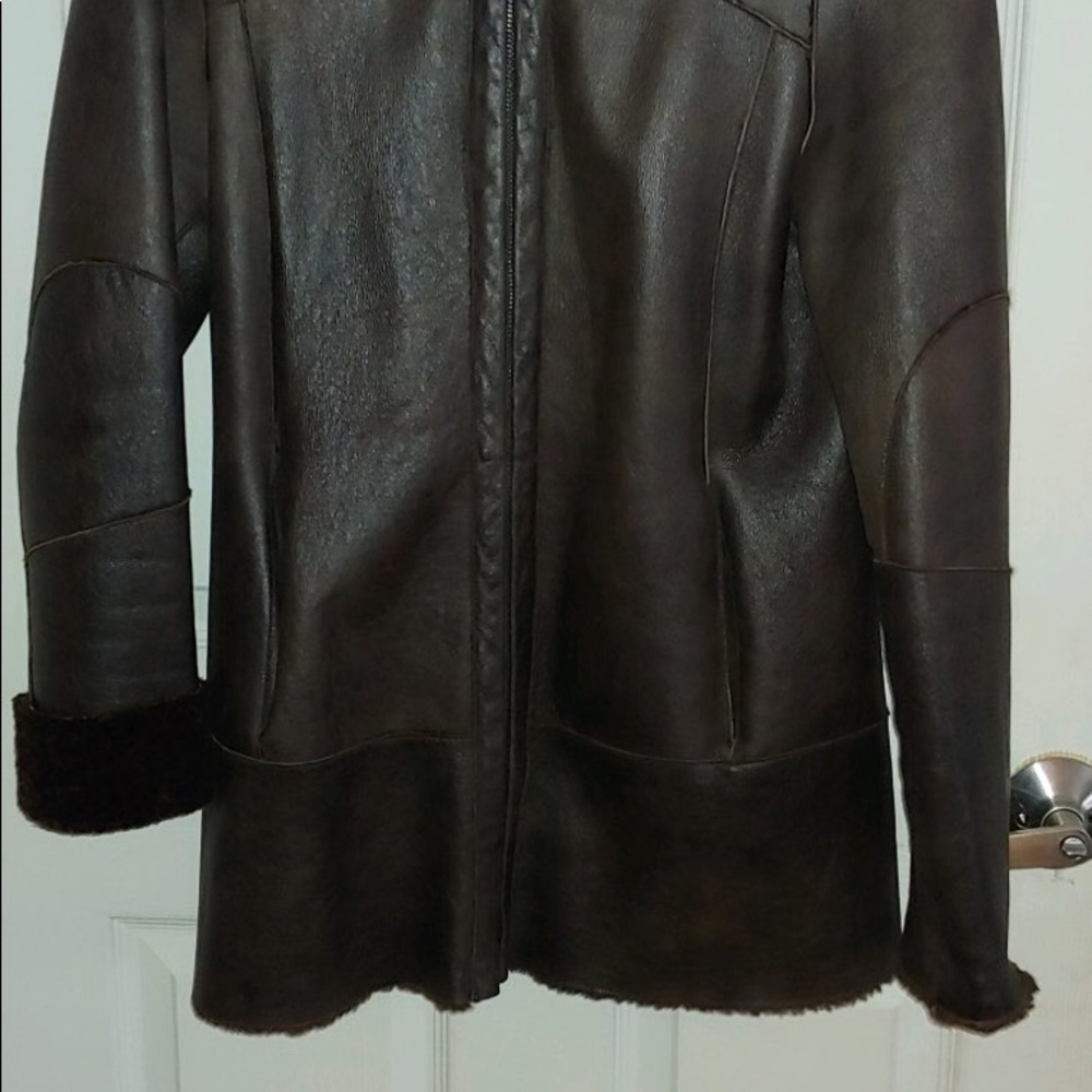 Shearling Leather Jacket